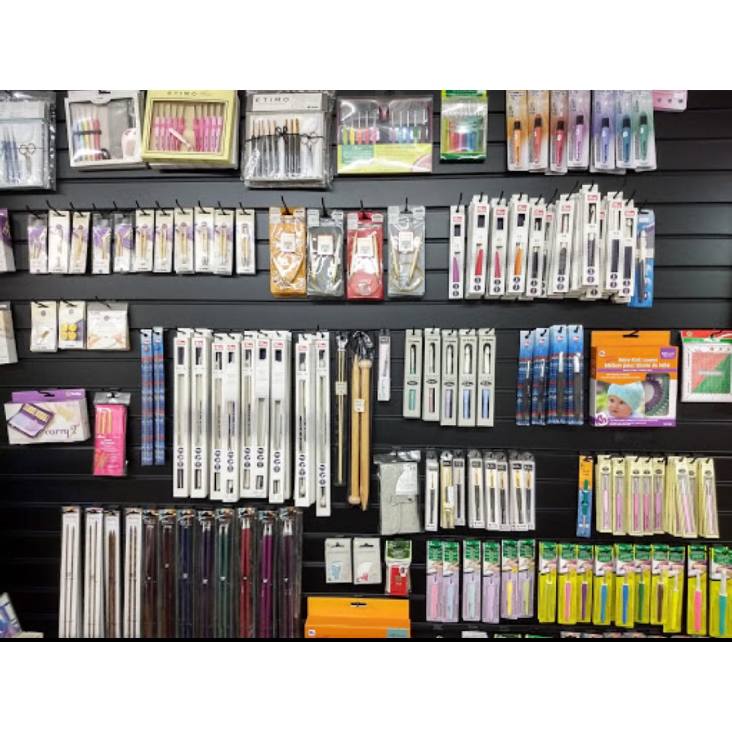 Parede de produtos importados