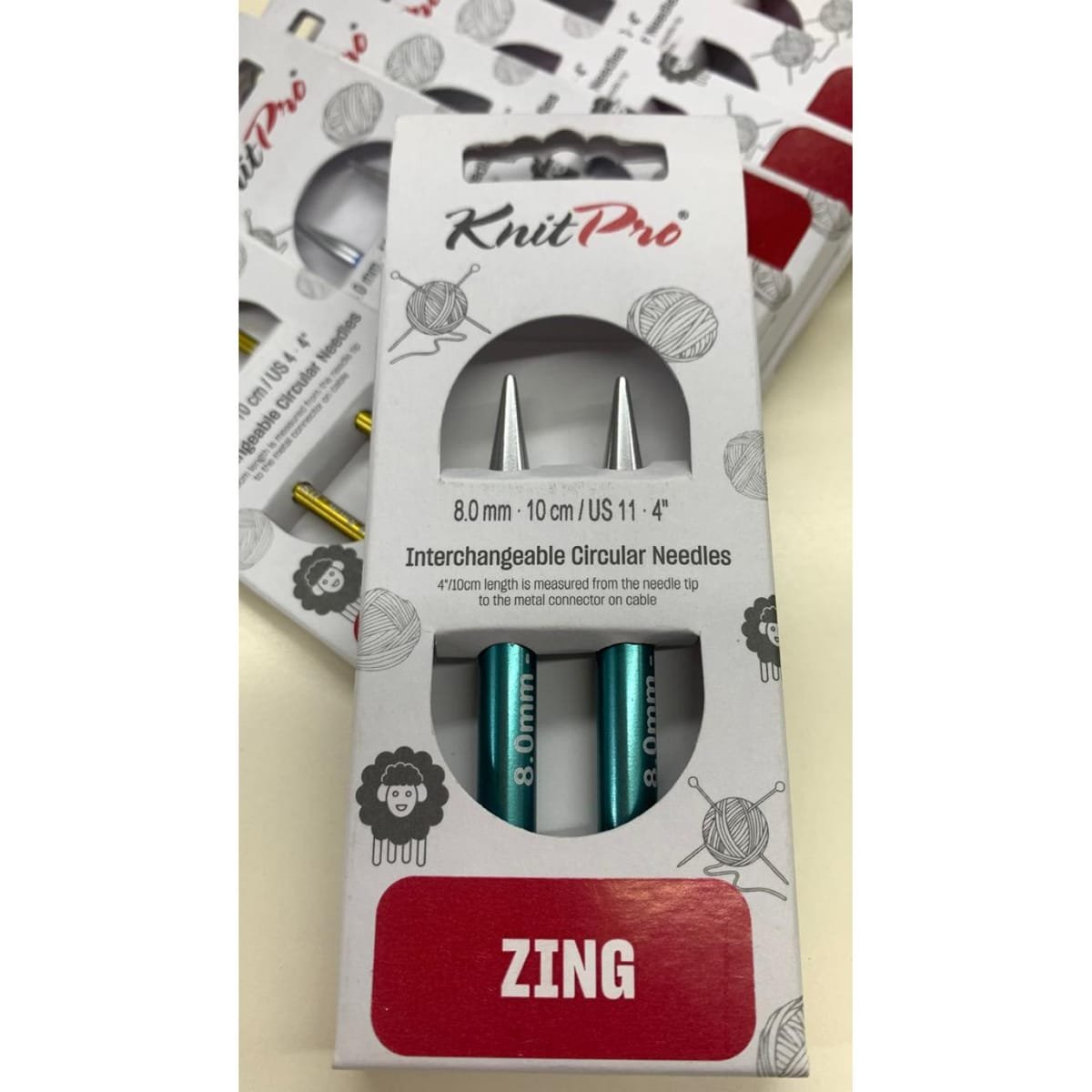 Agulhas circulares intercambiáveis Zing
