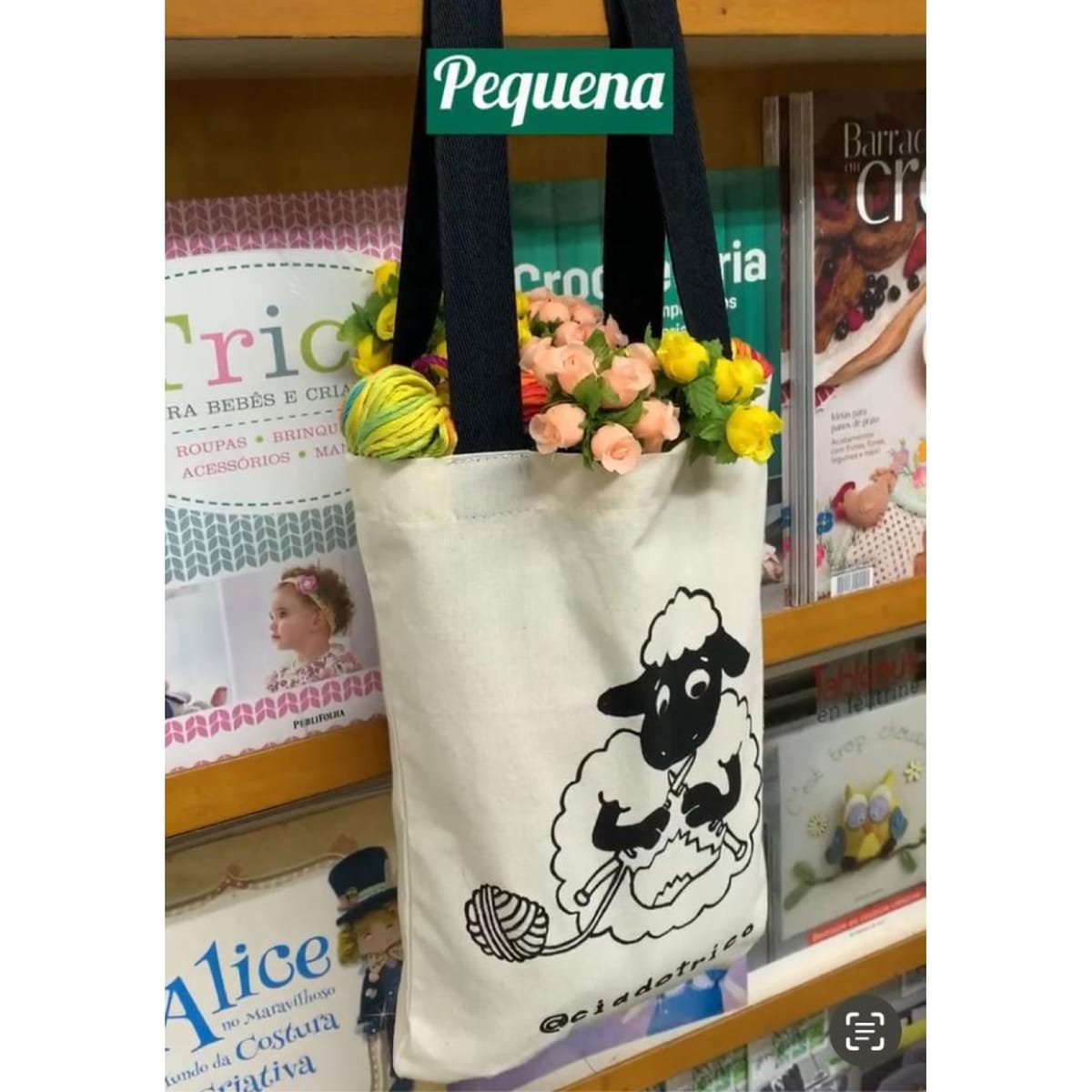 Ecobag Cia do Tricô — foto 3