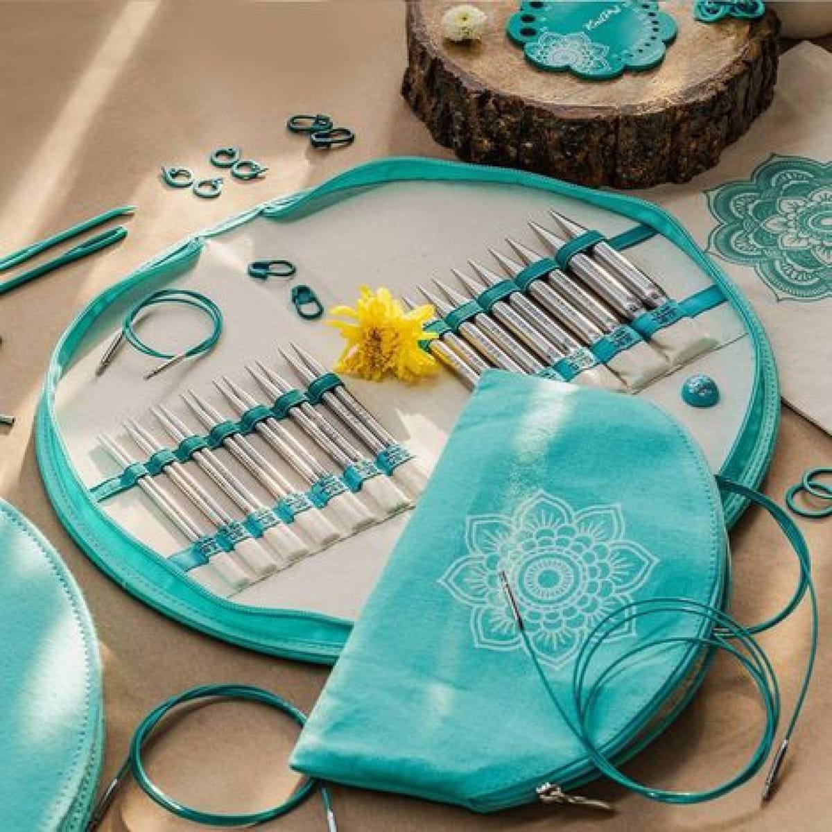 Kit circulares intercambiáveis Mindful · Gratidão