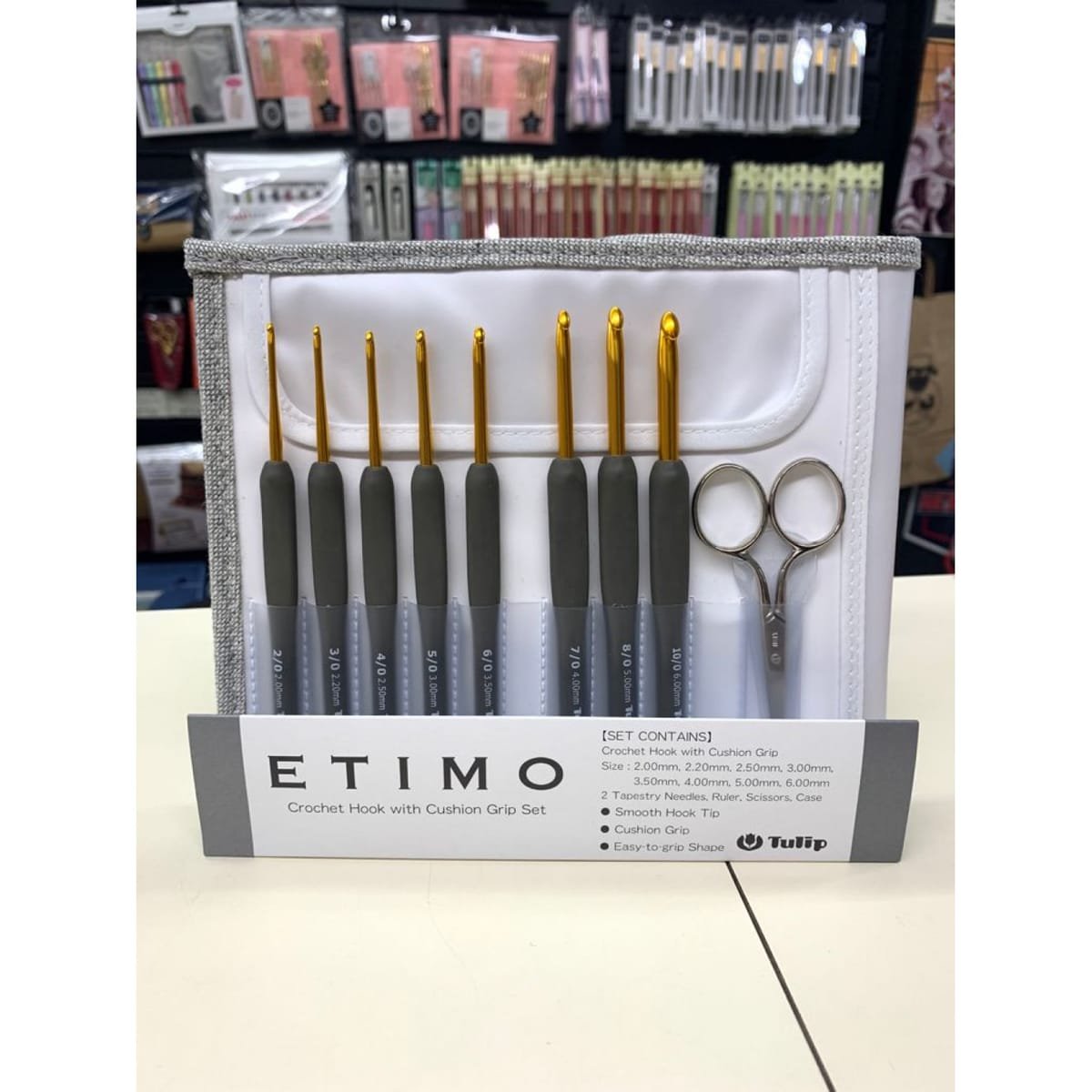 Kit Etimo · Agulhas de crochê