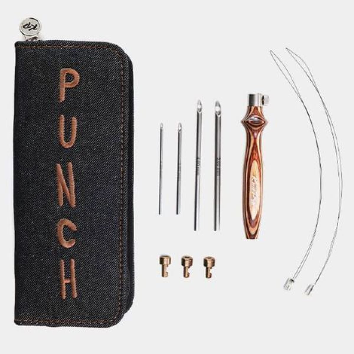 Kit punch needle Earthy